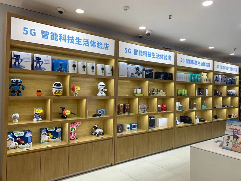 移動5G智能科技(jì)體驗館展櫃